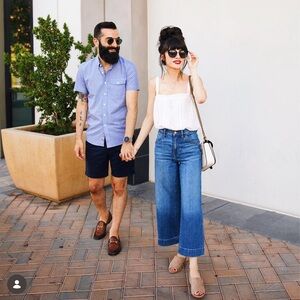 Madewell Wide-Leg Crop Jean 27